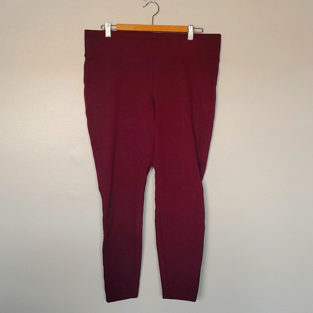 Torrid Oxblood trousers.